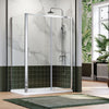Sliding Shower Enclosure And Tray 8mm Easy Clean Glass Door Optional Side Panel