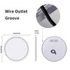 LUVODI Round LED Bathroom Mirror Wall Mounted Backlit Anti-Fog Makeup MirrorIP44