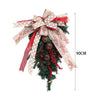 Christmas Pendant Swag Wreath Wall Door Hang Garland Xmas Tree Artificial Plant