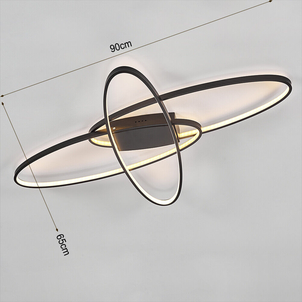 LED Ceiling Light Modern Aluminium Chandelier Lamp Kitchen Bed Living Room