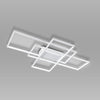 Square/Ring LED Ceiling Lamp Cool White Light Chandelier Fixture Bedroom Living