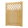 Wooden Garden Gate Pedestrian Privacy Fence Gate Porch Decorative Fence Panel
