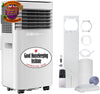 9000 BTU Portable Air Conditioner WiFi Smart AC Dehumidifier Fan Remote