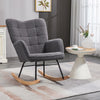 Nursing Rocking Chair Nursery Glider Rocker Armchair for Living Room Refurbished