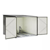 Outdoor Garden Storage Shed Bike Metal Pent Tool Shed House Can Put 2-4 Bicycles