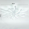 LED Ceiling Light Modern Aluminium Chandelier Lamp Kitchen Bed Living Room