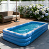 Inflatable Swimming Pool Foldable Portable Family Garden Paddling Pool PVC