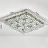 Square Ceiling Lights Pendant Chandelier Bedroom LED Crystal Lights Fitting Lamp