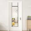 Over Door Mirror Wall-Mount Full Length Framed Dressing Mirror Bedroom Room Deco