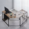 Computer Desk Office Study Workstation Metal Legs Home Corner Table Stand MDF