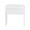Modern Wood Dressing Table Stool Makeup Desk Stool Mirror/Drawer/Shelf Vanity