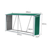 Galvanised Firewood Log Holder Wood Storage Rack Cabin LogStore Bike Garden Shed