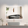 Bathroom Bluetooth Mirror LED Light Illuminated Anti fog Shaver Socket Speaker