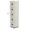Corner Storage Cabinet Table Side End Stand Bedroom Bedside Storage Furniture