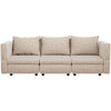 Flamaker Cord Corner Sofa Suite Set Footstool 3 Seater Grey Blue Beige Chairs