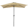 2x3M Outdoor Garden Banana Parasol Sun Shade Patio Hanging Umbrella Cantilever