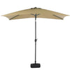 2x3M Outdoor Garden Banana Parasol Sun Shade Patio Hanging Umbrella Cantilever