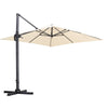 3M Garden Patio Roma Sun Parasol Banana Cantilever Outdoor Yard Hanging Umbrella