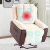 Electric Powered Lift Recliner Sofa Chair Massage Heated Armchairs for Elderly