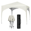3x3m Gazebo Marquee PE Awning Waterproof Beach Garden Party Camping Tent Canopy