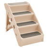 Dog Pet Puppy Plastic Foldable Stairs Folding Ramp Access Steps Lightweight