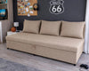 Sofa Bed with Storage Container Sleep Function New PIXEL
