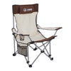Folding Outdoor Chair Camping Garden Fishing Recliner Seat Furniture w/ Footrest