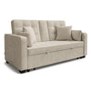 Sofa Bed KINSLEY 3-Seater, Fold-Out Bed & Cup Holder DAKO®