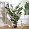 Artificial Potted Plant Tree Colourful Flower Blossom Realistic In/Outdoor Decor
