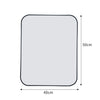 Rectangle Metal Framed Wall Mirror Bedroom Bathroom Dressing Vanity Glass Mirror