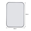 Rectangle Metal Framed Wall Mirror Bedroom Bathroom Dressing Vanity Glass Mirror