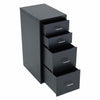3/4/5/6/8 Drawers Mobile Metal Office Filing Cabinet Cupboard Storage on Castor