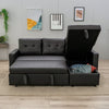 Universal Sofa Bed Corner - Fabric Sofa Bed with Storage & Reversible Chaise