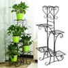 Nordic Style Multi-layer Plant Stand Flower Shelf Holder Household Iron Art Rack