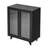 Wood Sideboard Kitchen Buffet Cupboard Console Table with 2 / 4 Doors Cabinet UK