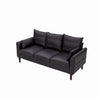 Panana Linen Fabric 2 & 3 Seater Sofa Couch with Wood Legs 3 Colours