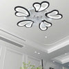 Ceiling Fan Light LED 3-Color Dimmable Chandelier Lamp W/ Bluetooth APP Control