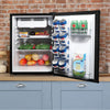 Panana 46/70 L Mini Fridge Black Counter Top Small Refrigerator Drinks Cooler