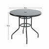 Garden Bistro Patio Furniture Set Folding Table Chairs Outdoor Indoor Rattan NEW