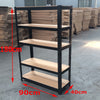 Garage Racking 5 Tier Shelving Unit Boltless Heavy Duty Metal Shelf Shed Storage
