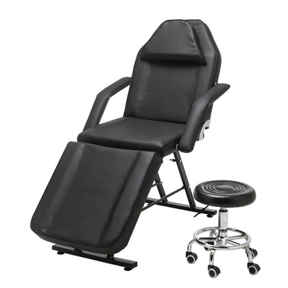 Massage Table Bed Adjustable Beauty Salon Couch Bed SPA Riki Therapy Table Stool
