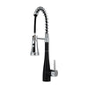 Stainless Steel Taps Kitchen Sink Mixer Swivel Spout Single Lever Mono Faucet