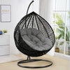 Hanging Egg Chair Rattan Outdoor Indoor Patio Garden Swing Chairs With Cushion