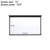 50-120'' Electric Manual / Motorised / Tripod Projector Screen Home Cinema HD TV