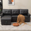 Universal Sofa Bed Corner - Fabric Sofa Bed with Storage & Reversible Chaise