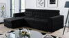 Corner Sofa Bed with Storage Container and Sleep Function Elastic Foam New ZARA