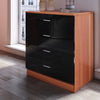Gloss Frontage Chest Of 4 Drawers Cabinets Hallway Storage Bedroom Furniture UK