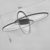 Modern LED Ceiling Light Fixture Flush Mount Chandelier Pendant Lamp Living Room