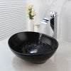 Bathroom Cloakroom Vanity Ceramic Wash Basin Sink Countertop / Wall Mount Modern