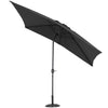2x3M Outdoor Garden Banana Parasol Sun Shade Patio Hanging Umbrella Cantilever